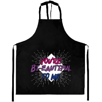 Discover You're Bi-Eautiful To Me Bisexual Pride Aprons