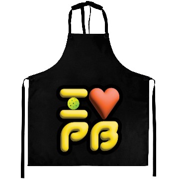 Discover I Love Pickleball PB1 Aprons