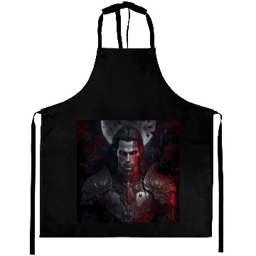Discover Dark fantasy vampire version 8 Aprons
