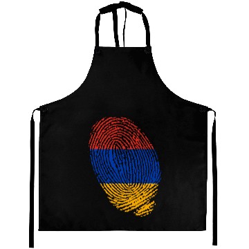 Discover Armenian flag fingerprints Aprons