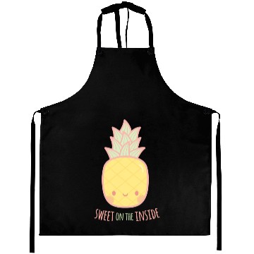 Discover Cute Sweet On the Inside Pineapple Aprons