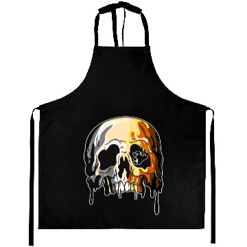 Discover Bear LGBTQ Candle Sugar Skull Gay Pride Aprons