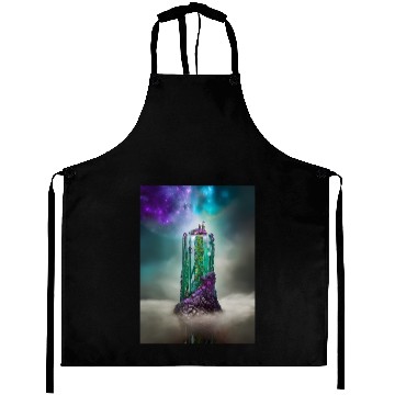 Discover Cosmic Gemstone and Glass \|/ Universe Aprons