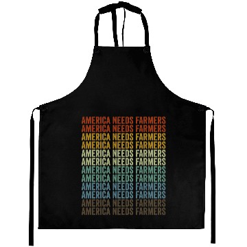 Discover America Needs Farmers Farmer America Aprons