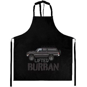 Discover BURBAN Midnight Black Aprons