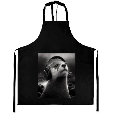 Discover Musician Animal Pet Owners Otter Music Lover Aprons