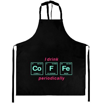 Discover COFFEE - with elements of the periodic table Aprons