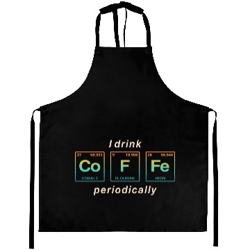 Discover COFFEE - with elements of the periodic table Aprons