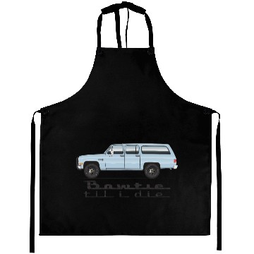 Discover bowtie Light Blue Aprons