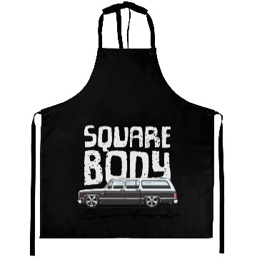 Discover square body Frost White Aprons