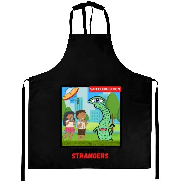 Discover Don't Talk To Strangers Aprons