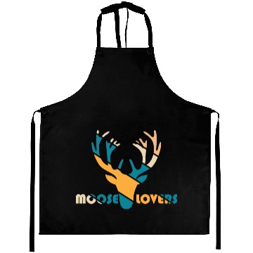 Discover moose lovers Aprons