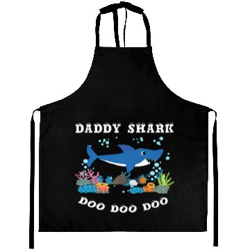 Discover Shark Daddy - Father's Day Gift Aprons
