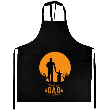 Discover Dad Thank You Aprons