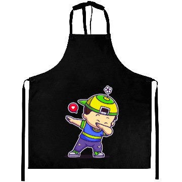 Discover Dabbing Boy Aprons