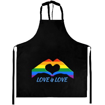 Discover Love is Love 2 Aprons
