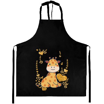 Discover Sweet baby giraffe Aprons
