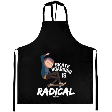Discover Young skateboard skater cool Aprons