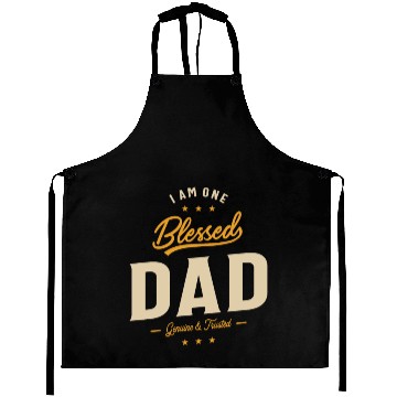 Discover I Am One Blessed Dad Funny Father Grandpa Aprons