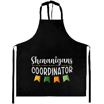 Discover Shenanigans Coordinator Funny St Patricks Day Aprons