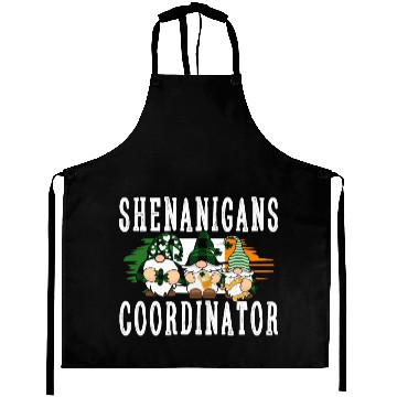 Discover Shenanigans Coordinator Funny St Patricks Day Aprons
