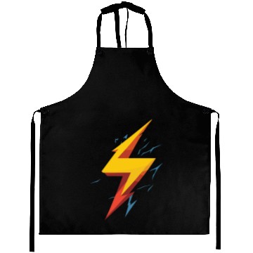 Discover lightning bolt Aprons