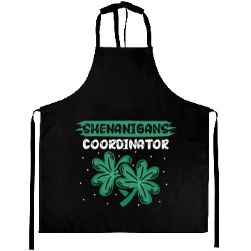 Discover Shenanigans Coordinator Funny St Patricks Day Aprons