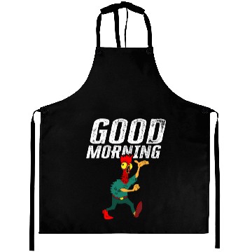 Discover Good Morning Rooster Gift Aprons