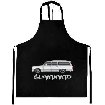 Discover SLAMMMD Light Silver Aprons