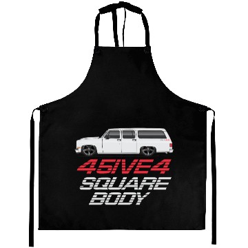 Discover square Frost White Aprons