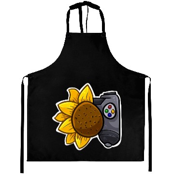 Discover Sunflower Game Controller (MyLittleGaming) Aprons
