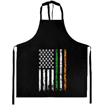 Discover American Flag Patriotic St. Patrick's Day Aprons