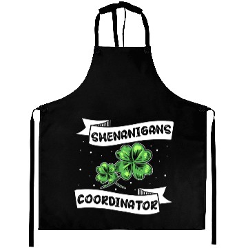 Discover Shenanigans Coordinator Funny St Patricks Day Aprons