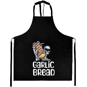 Discover Garlic Bread Sceleton Aprons