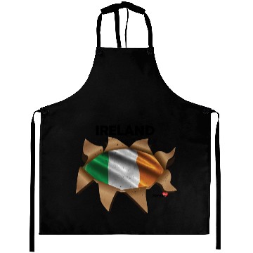 Discover IRELAND FLAG Aprons