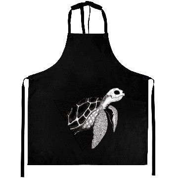 Discover Bone Turtle Streetwear Aprons