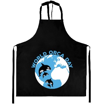 Discover World Orca Day Aprons