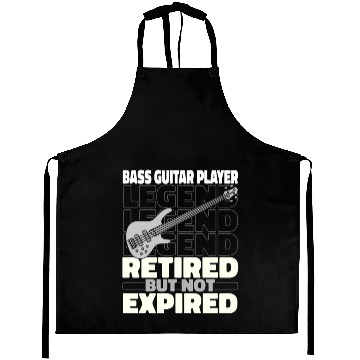 Discover Bass Guitar Bassist Retired Aprons