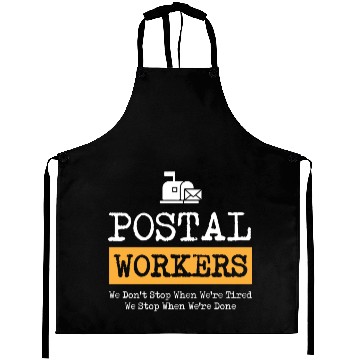 Discover Postal Worker, postal worker, mailman, postman Aprons