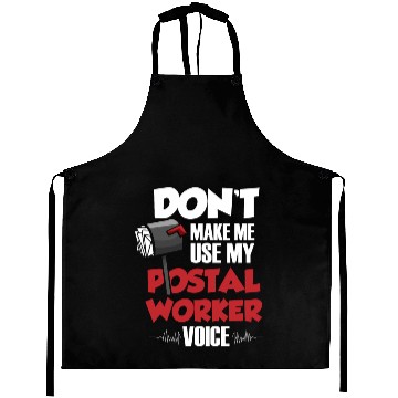 Discover Postal Worker, postal worker, mailman, postman Aprons