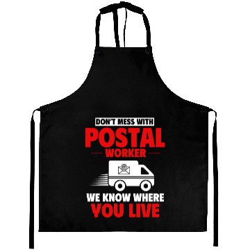 Discover Postal Worker, Post Man Aprons