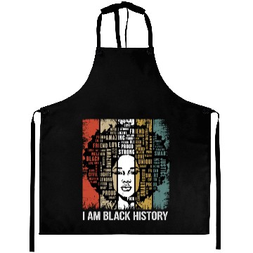 Discover I am black history Aprons