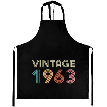 Discover 60th Birthday - Vintage 1963 Aprons