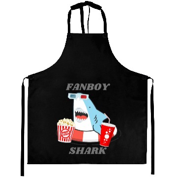 Discover Cinema Fanboy Shark Aprons