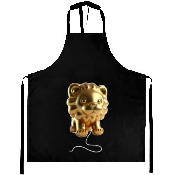 Discover Lion Gold Balloon Aprons