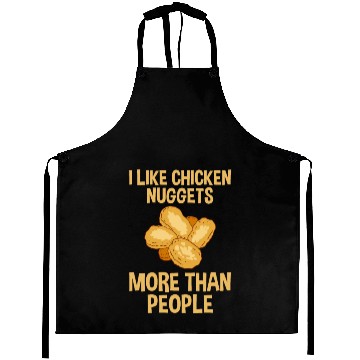Discover I Like Chicken Nuggets More Than People 2 Aprons