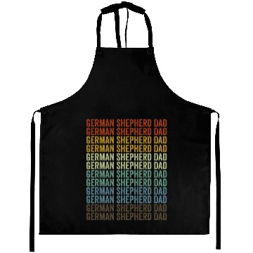 Discover German Shepherd Dad German Shepherd Dog Lover Dog Aprons