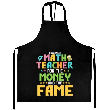 Discover I Became A Math Teacher For The Money School Educa Aprons