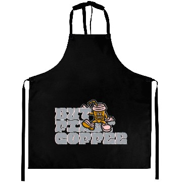 Discover But First Coffee Aprons