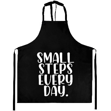 Discover Small steps every day Aprons